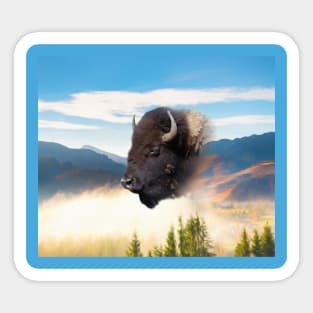 European bison Sticker